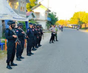 Polres Mabar Jaga Keamanan Ibadat Idulfitri dan Isa Almasih Berlangsung