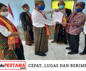 Gerardus Beat, Resmi Mendaftar Sebagai Bacalon Kades Tengku Lese