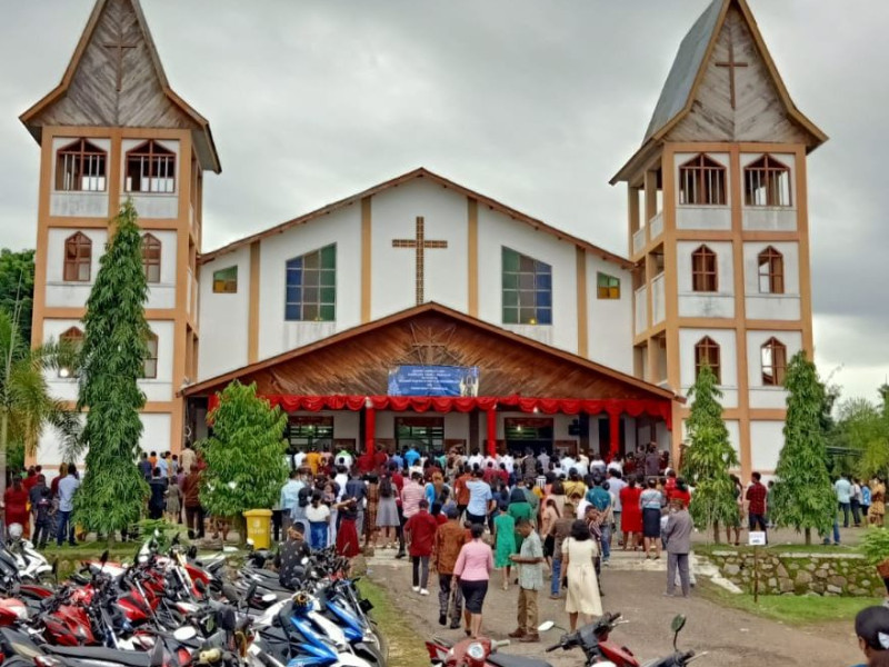 Ibadah Natal di Mabar, Aparat Gabungan Amankan 103 Gereja