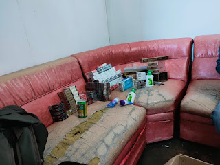Ratusan Bungkus rokok