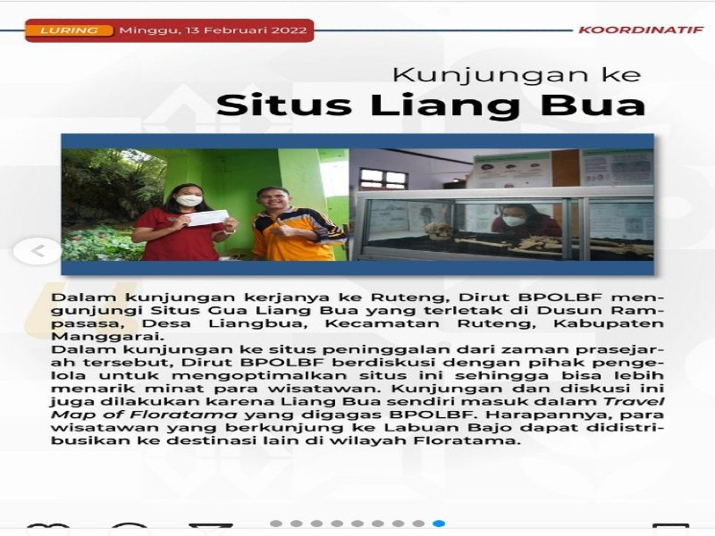 BPOP Sesatkan Wisatawan yang Hendak ke Situs Gua Liang Bua