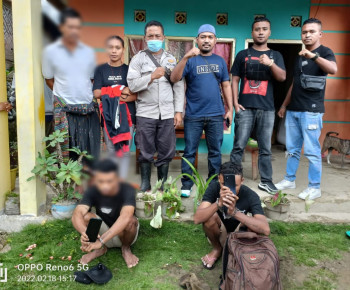 Maling Handphone, 3 Warga Rahong Utara Berurusan dengan Polisi