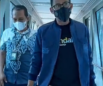 Menparekraf Sandiaga Uno ke Mandalika, Pastikan Test Pramusim MotoGP Berjalan Lancar