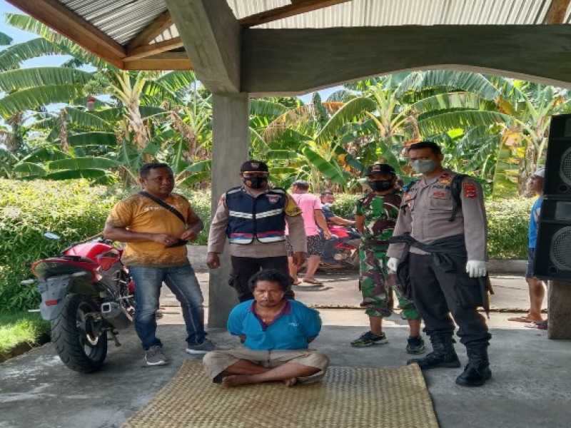 Dengar Bisikan Gaib Istrinya Selingkuh, Urbanus Tega Menebasnya Pakai Parang