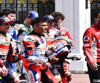 Harapan Presiden Buat Mario Aji Pebalap Indonesia yang Main di Moto3
