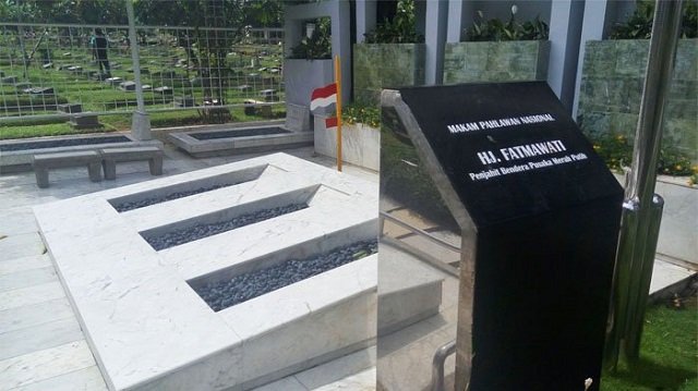 makam istri presiden fatmawati Makam Istri Presiden