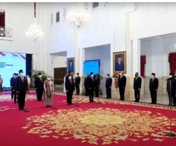 Anggota KPU dan Bawaslu Periode 2022-2027 Resmi Dilantik Jokowi