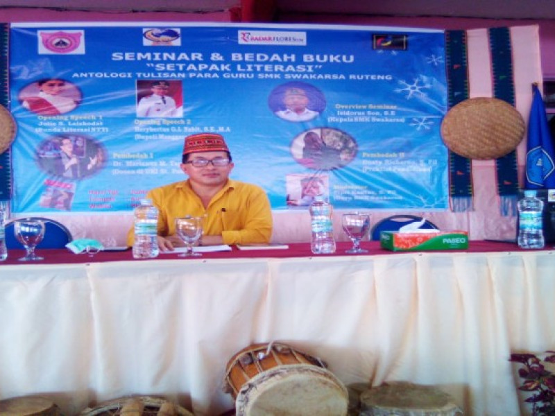 Dr. Manto Tapung: Demi DIA, IKM, PKB, Guru Harus Menulis