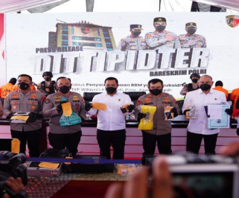 Polisi Ungkap Penyalahgunaan BBM Solar Subsidi di Pati