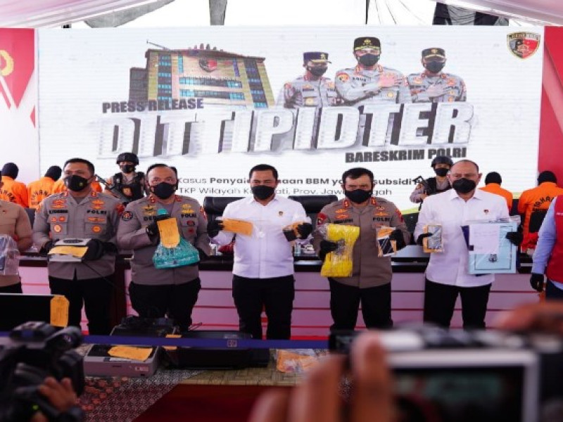Polisi Ungkap Penyalahgunaan BBM Solar Subsidi di Pati