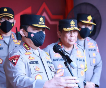 Wakapolri Pantau Arus Balik Lebaran 2022 di Pos Terpadu Cikopo