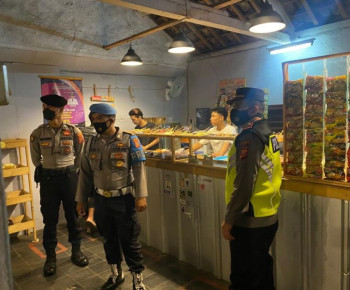 Ipda Anton Pimpin Langsung Patroli Biru Polres Ciamis