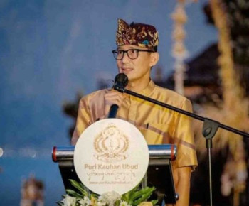 Keinginan Sandiaga Seni Saraswati Bali Pentas Reguler