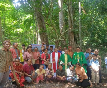 JPIC SVD Ruteng Merayakan Misa Ekologis Bersama Warga Luwuk