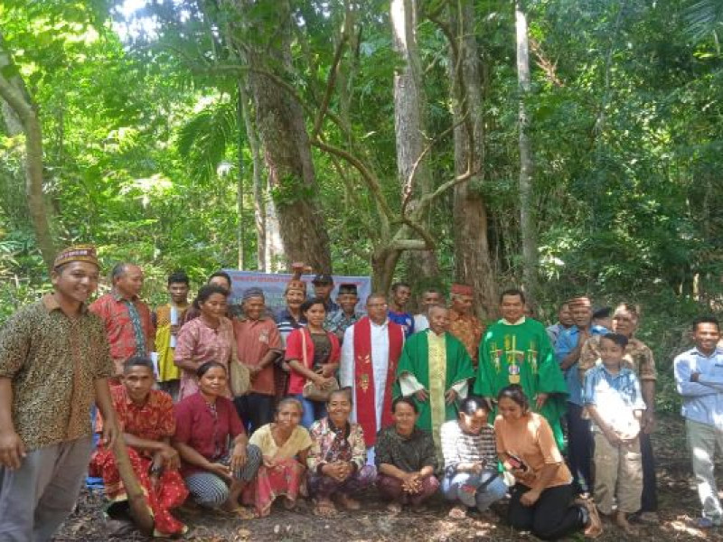 JPIC SVD Ruteng Merayakan Misa Ekologis Bersama Warga Luwuk