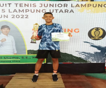Petenis Lampura Mendominasi, Borong 8 Gelar Sirkuit Tenis Junior Seri 5