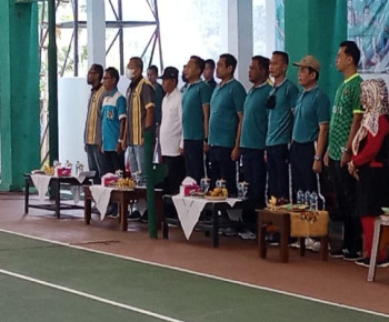 Bupati Lampura Secara Resmi Buka Gelaran Sirkuit Tenis Junior Seri 5