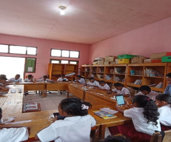 SDI Nampong Menerapkan Ujian Online Berbasis Android