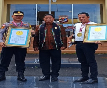 Hibahkan Tanah ke Institusi Polri, Willy Siboe Catatkan Namanya di LEPRID