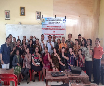 Tingkatkan Kompetensi Guru, SMP Negeri 10 Ruteng Gelar Workshop IKM