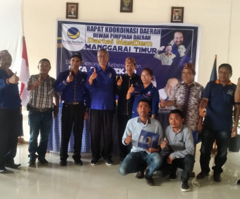 Rakorda DPD NasDem Matim, Hasilkan Kesepakatan yang Mumpuni