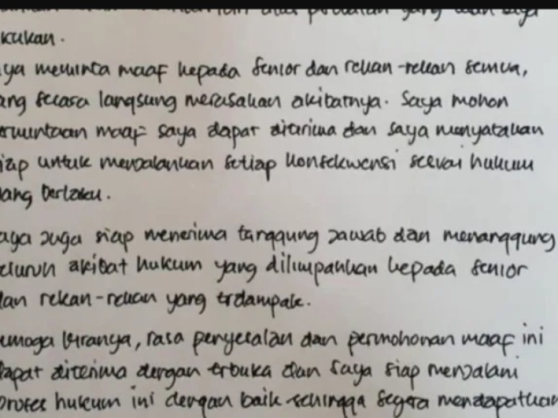 permintaan maaf Ferdy Sambo