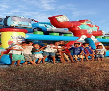 Spesial 77 Tahun RI, Wahana Pasar Malam Reo Gratiskan Semua Permainan Anak. Syaratnya