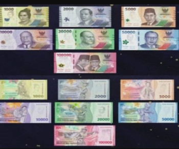 BI Luncurkan Tujuh Pecahan Uang Rupiah Kertas Baru Tahun Emisi 2022