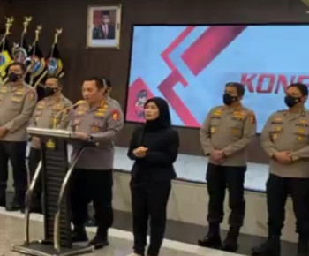 Konferensi Pers Kapolri: Ferdy Sambo Bukan Polisi lagi
