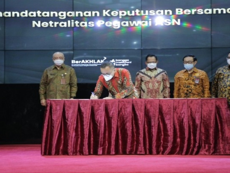 Jaga Netralitas ASN Jelang Pemilu 2024, Pemerintah Terbitkan SKB