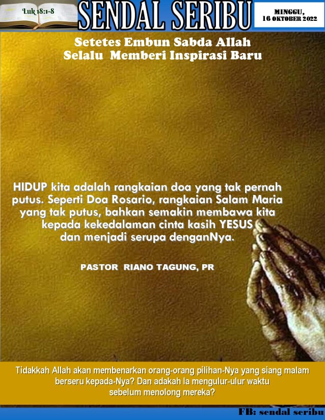 Rangkaian Doa Tak Putus