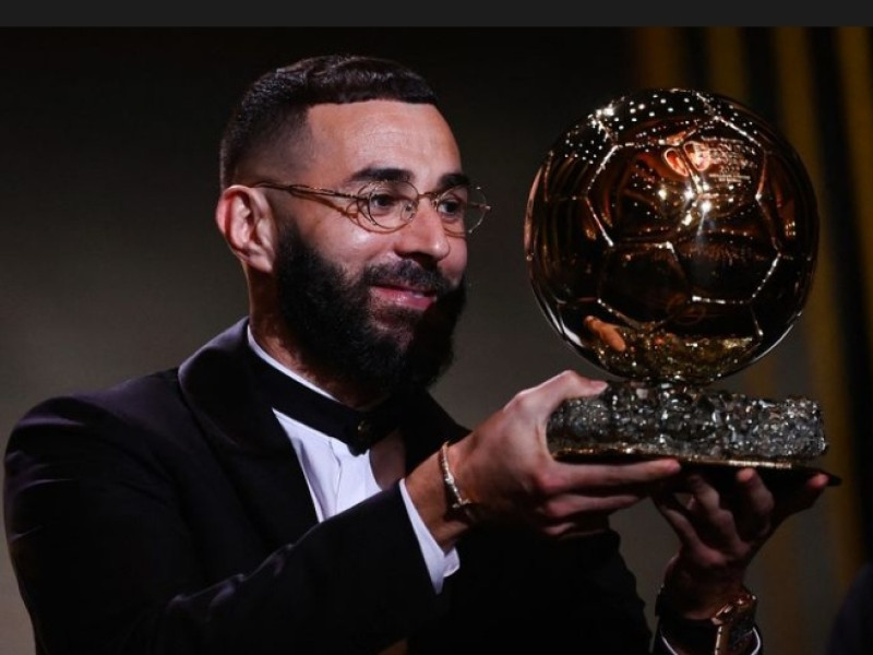 Singkirkan Sadio Mane, Karim Benzema Raih Ballon d’Or 2022