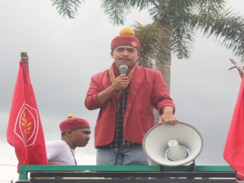 Kasus Terminal Kembur, PMKRI Ruteng Desak Kejari Manggarai Segera Tahan Fansi Jahang