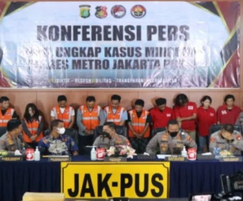 11 Tersangka Terlibat Peredaran Narkoba yang Dikendalikan Teddy Minahasa