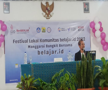 Festival Lokal Komunitas belajar.id 2022 Tingkat Kabupaten Manggarai Bareng Guru Penggerak