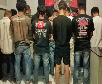 Polisi Amankan 12 Orang Golo Mori Terkait Penemuan Jenazah di Kolong Dermaga Kayu
