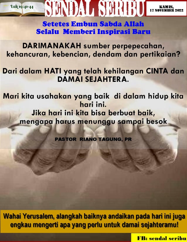 damai sejahtera hidup