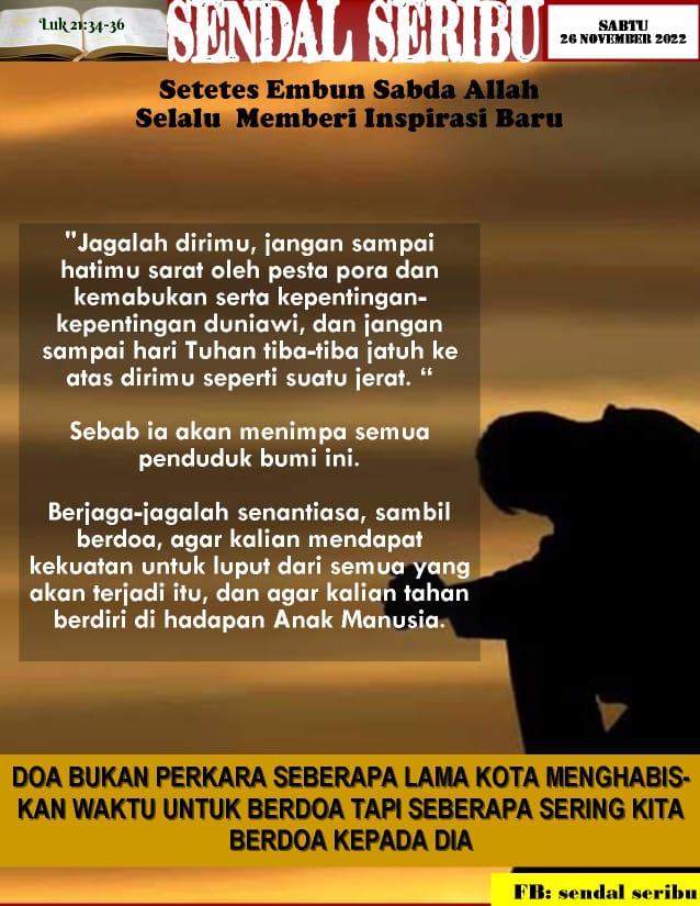 Sambil Berdoa