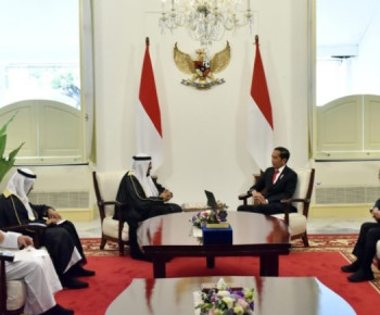 Presiden Jokowi Dapat Penghargaan Internasional Imam Hasan bin Ali dari UEA
