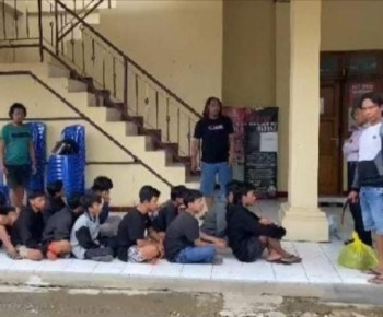 Polisi Amankan Sekelompok Pemuda yang Terlibat Pembacokan di Blora