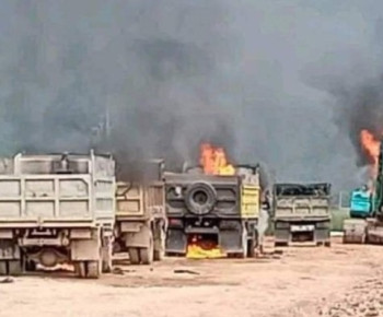 Kerusuhan Dogiyai, Ratusan Bangunan dan 32 Kendaraan Dibakar