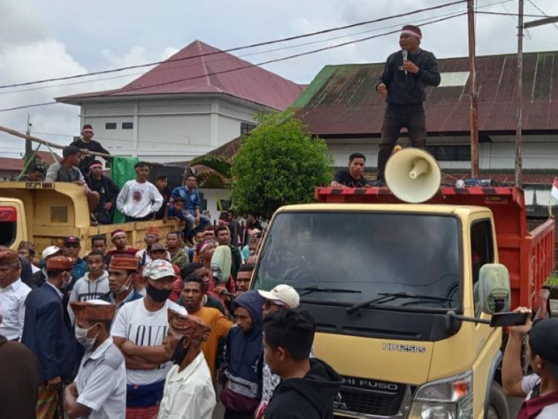 MUKK dan PMKRI Ruteng Desak Kejari Manggarai Bebaskan BAM dan GJ yang Dinilai Sarat Kepentingan