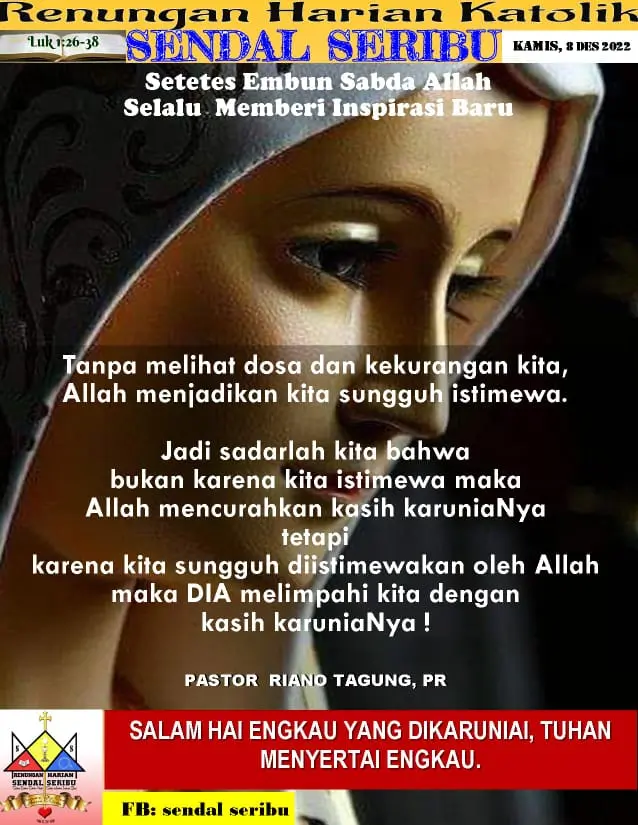 Dipenuhi Kasih Karunia Allah