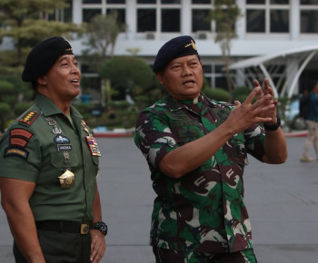 Presiden Lantik Yudo Margono sebagai Panglima TNI