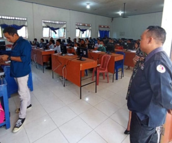 Bawaslu Manggarai Pantau Pelaksanaan Tes Tertulis Anggota PPK di Ruteng
