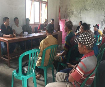 Komitmen Warga Desa Bere Awasi Pemilu 2024 Bareng Panwaslu Cibal Barat