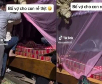 Heboh Malam Pertama Pengantin Baru Disaksikan Keluarga Besar, Warganet Minta Live