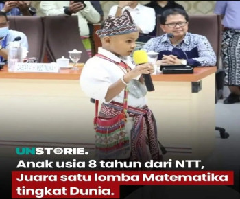 Nono Siswa SDI Asal NTT Juara 1 International Abacus World Competition 2022