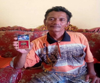 Edi Santoso Tuntut Keadilan, Wajahnya Dicatut Sales Gudang Garam Iklan Larangan Merokok