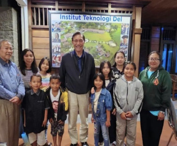 Nono Berlatih ke Olimpiade Matematika Asia di Kampus IT Del Milik Luhut